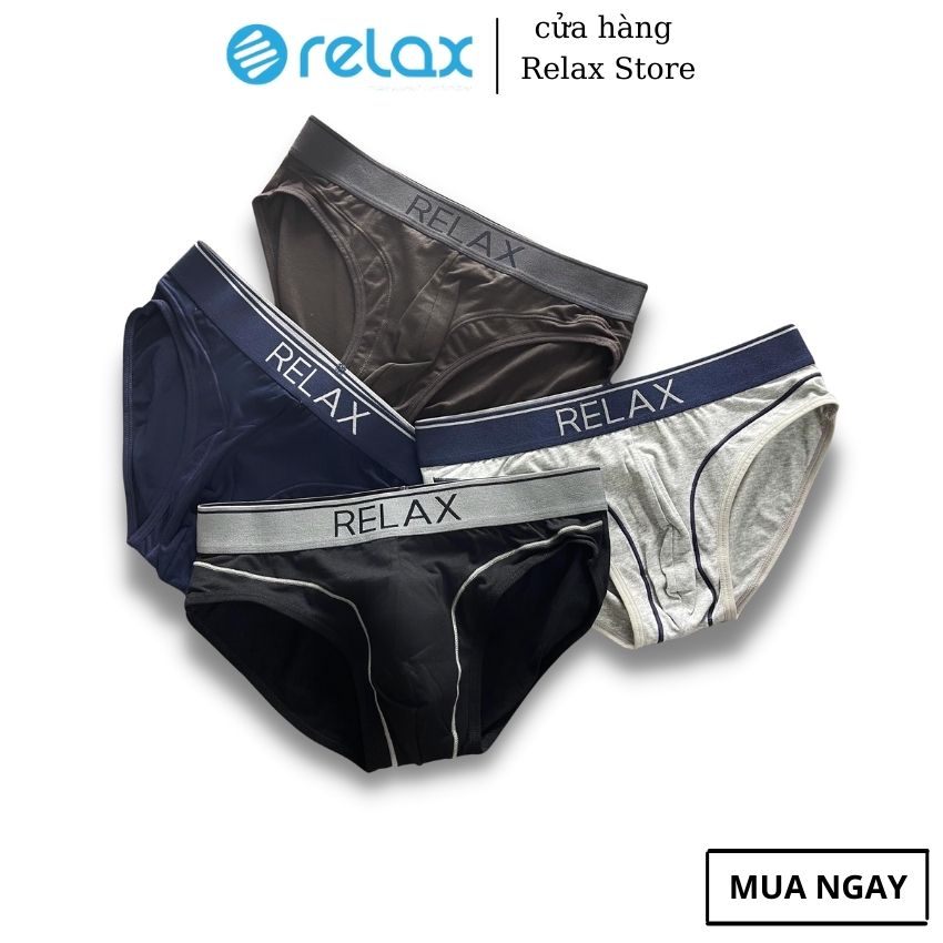 quần lót nam relax cotton siêu xin cao cấp chính hãng, quần sịp nam relax underwear rltk48