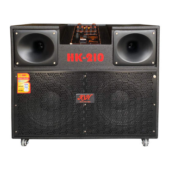 LOA DI ĐỘNG BÌNH HK-210 (550W) - Hàng chính hãng