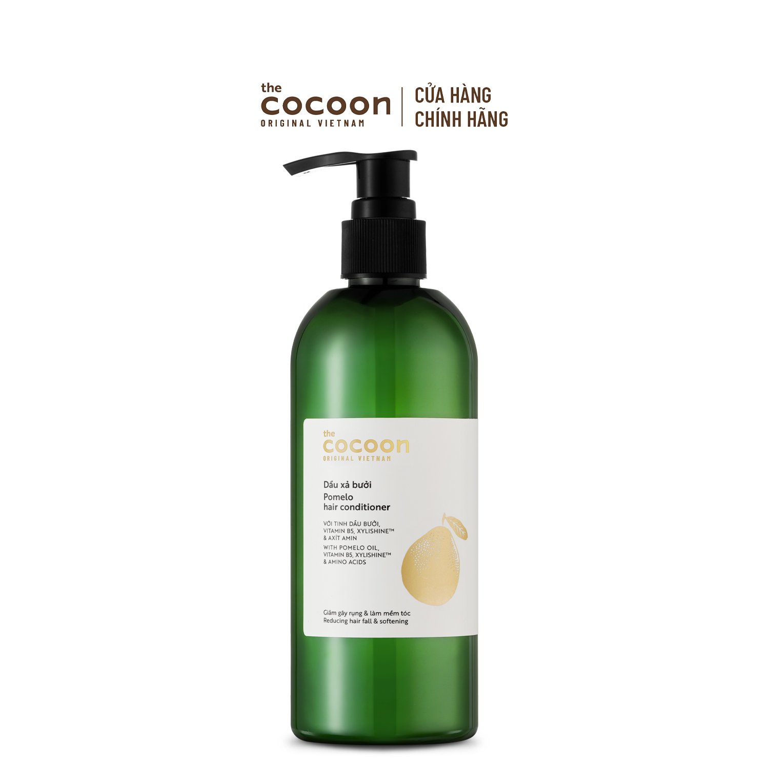 SPECIAL COMBO gội xả bưởi không sulfate giảm gãy rụng tóc Cocoon (tặng 1 nước dưỡng tóc tinh dầu bưởi Cocoon 140ml)