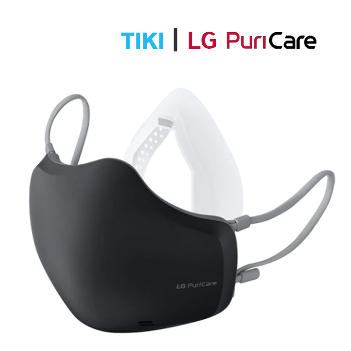 Khẩu trang lọc khí LG PuriCare thế hệ 2 [MÀU Đen] lọc bụi mịn 2.5 PM AP551ABFAHàng chính hãng / Hàng nhập khẩu