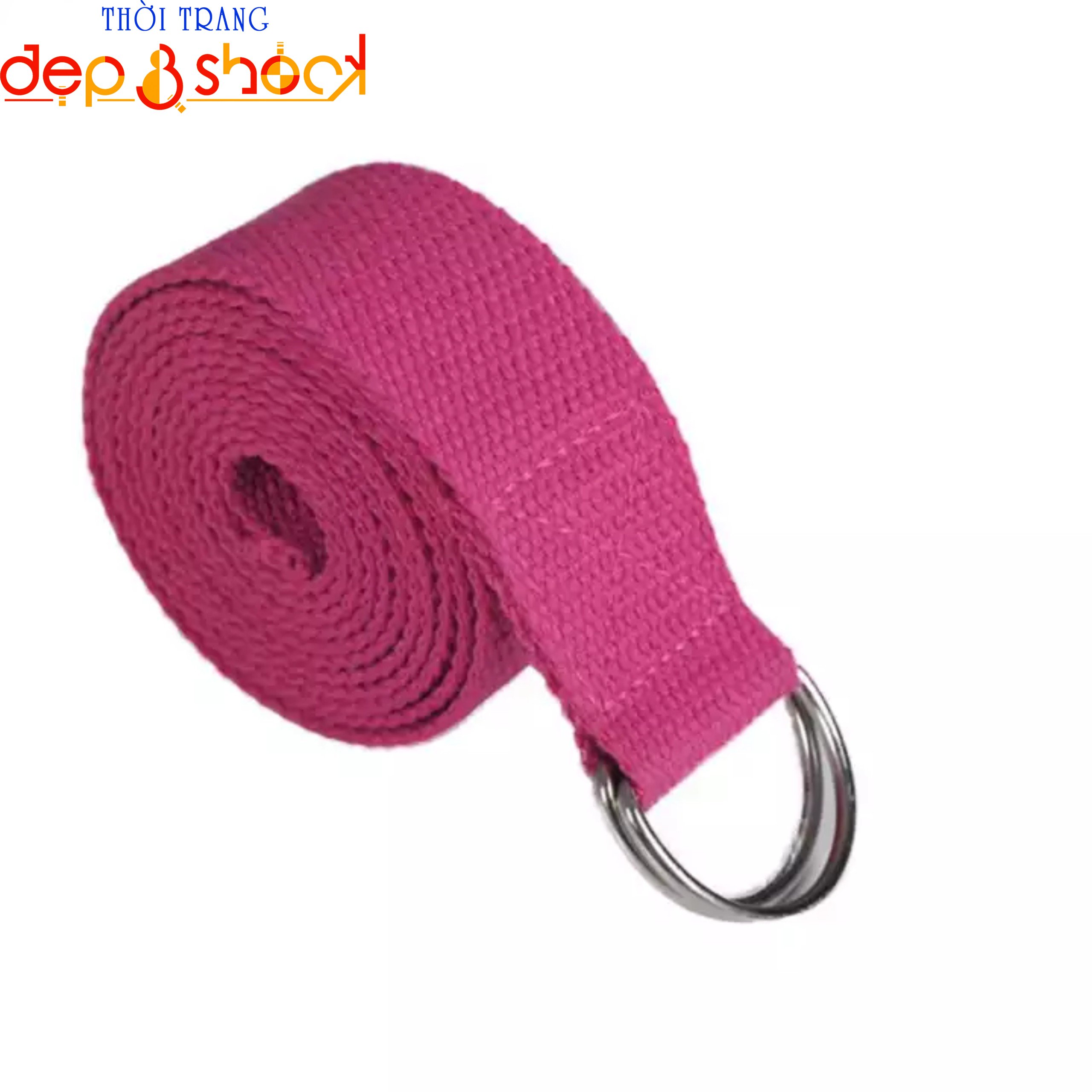 Dây Đai Hỗ Trợ Tập Yoga Sợi Cotton loại 1,8m