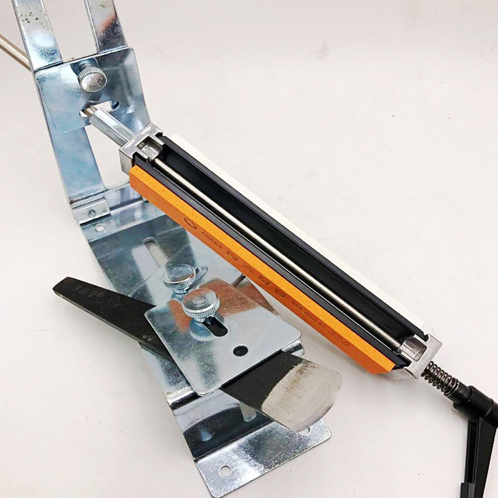 Metal Knife Sharpener Set Sharpening Plate Fixed Angle Grindstone Household Kitchen Tool