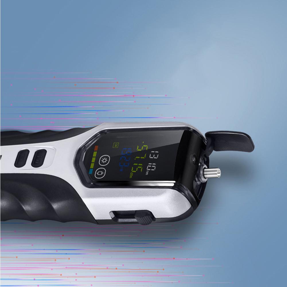 G710 LCD Color Display Screen Rechargeable Optical Power Meter High Accuracy Optical Fiber Tester Attenuation Detection