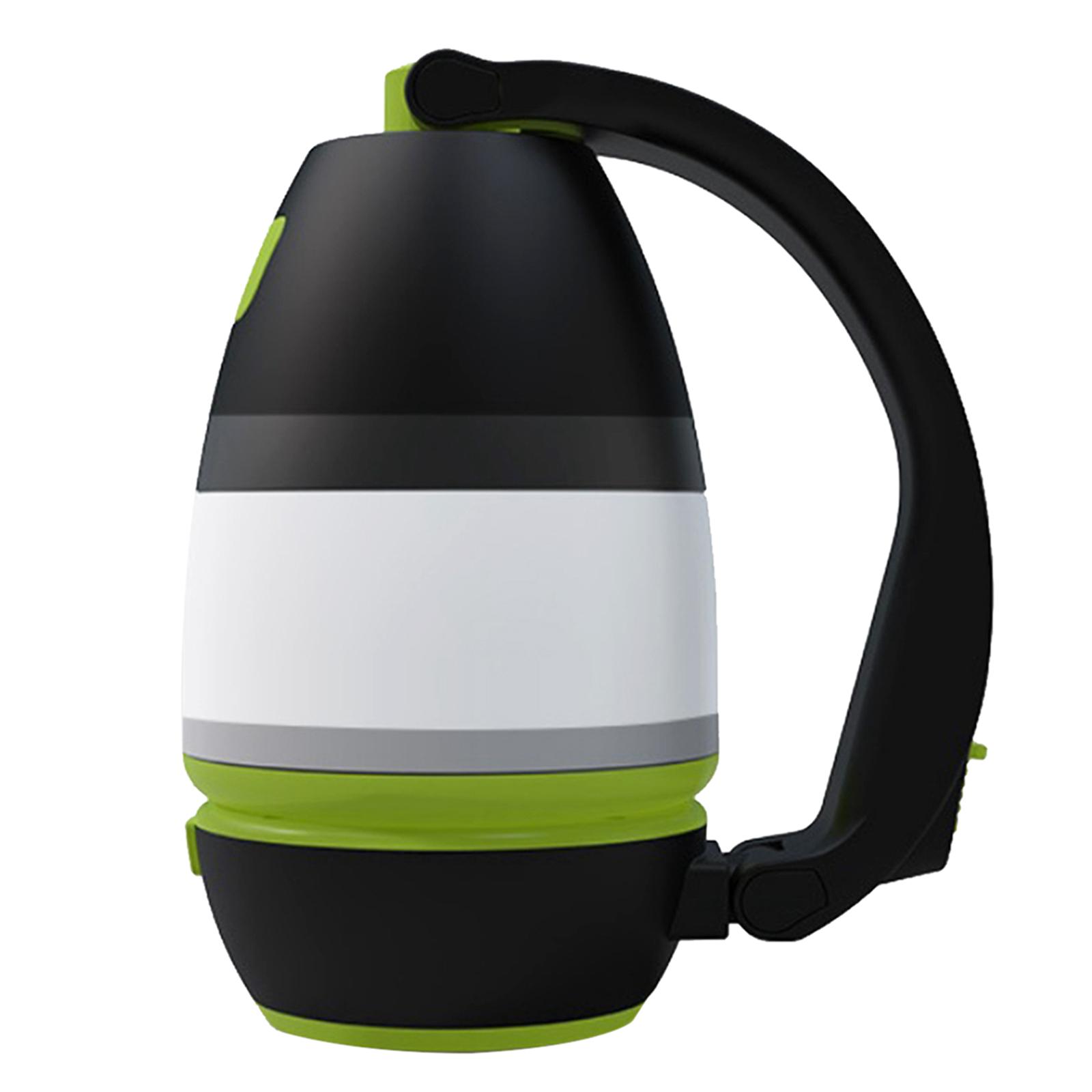 Camping Light Lantern Lamp Flashlight Torch Reading Lamp Strobe Green