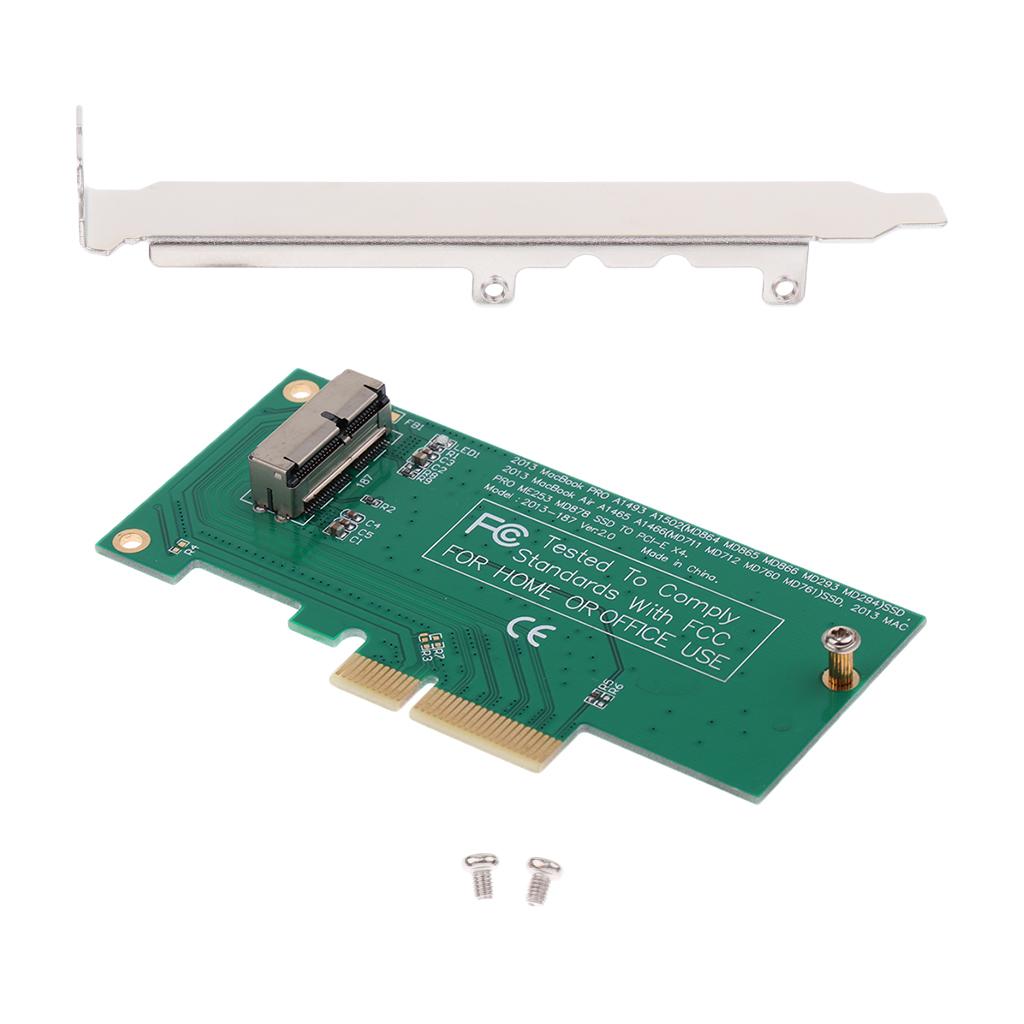 Adapter Card To PCI-E 4X For 2013 2014 MacBook Air Pro SSD