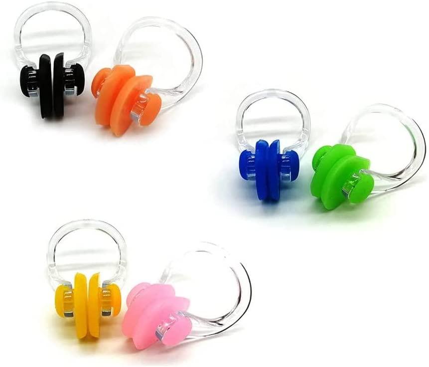 Kẹp nước mũi bằng chục mảnh để bảo vệ mũi silicon cho hồ bơi/lặn