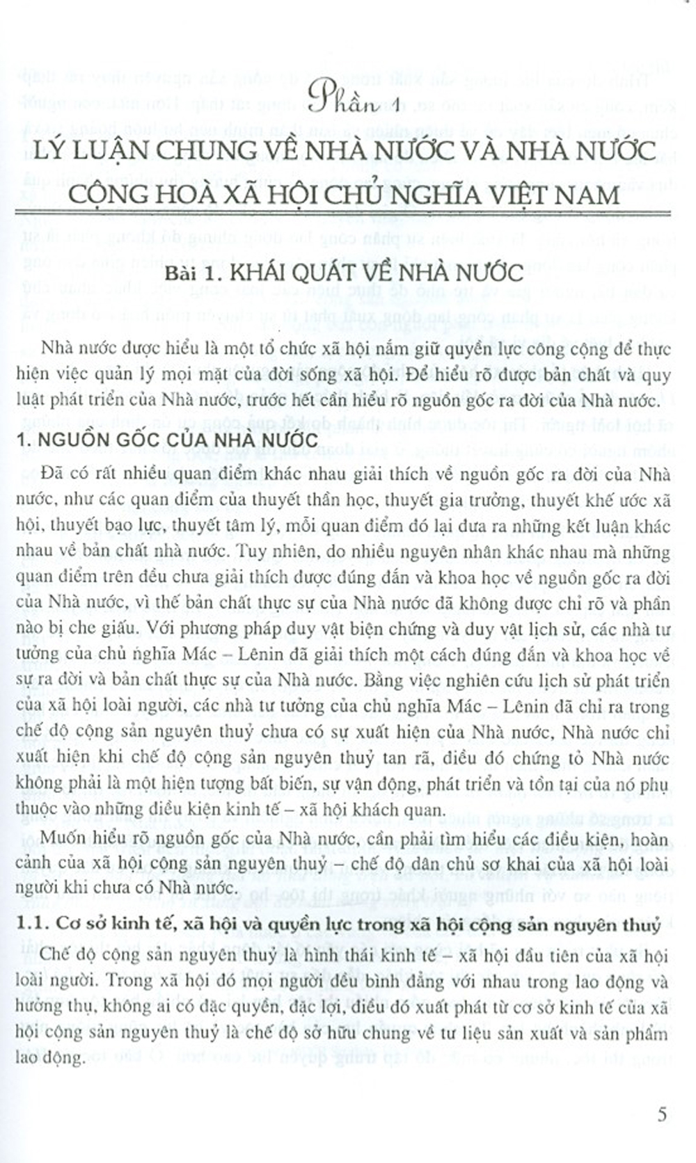 Giáo Trình Pháp Luật Đại Cương