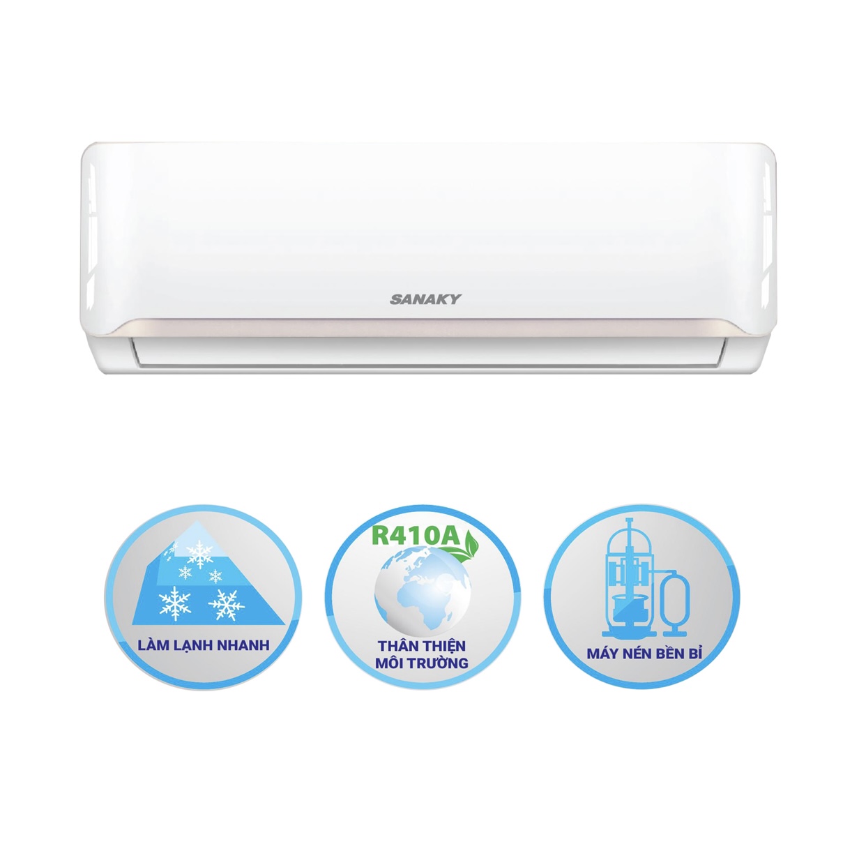 Điều hòa Sanaky 9000BTU SNK-9C32R(1 chiều) - Chỉ giao Hà Nội