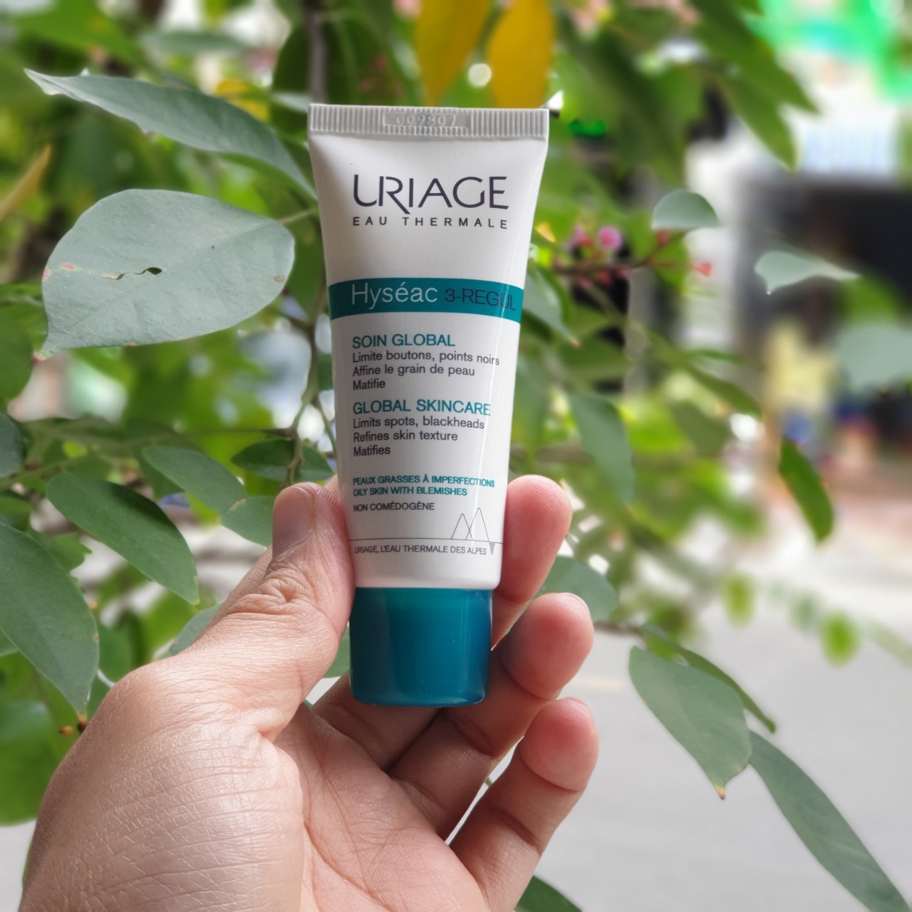 Kem làm giảm mụn trứng cá tổng hợp, mờ thâm Uriage Hyséac 3-Regul Global 40ml + Tặng tẩy tế bào chết Sebamed10ml