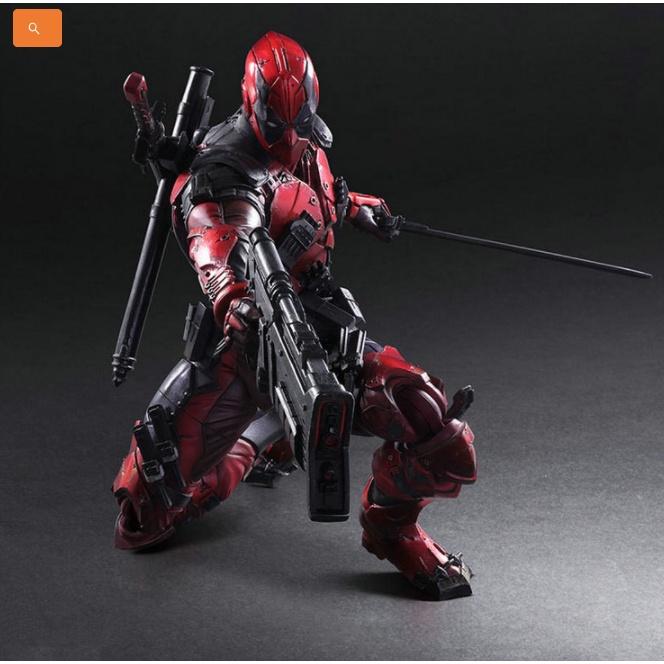 Mô hình khớp Deadpool Red chất lượng tôt 26cm