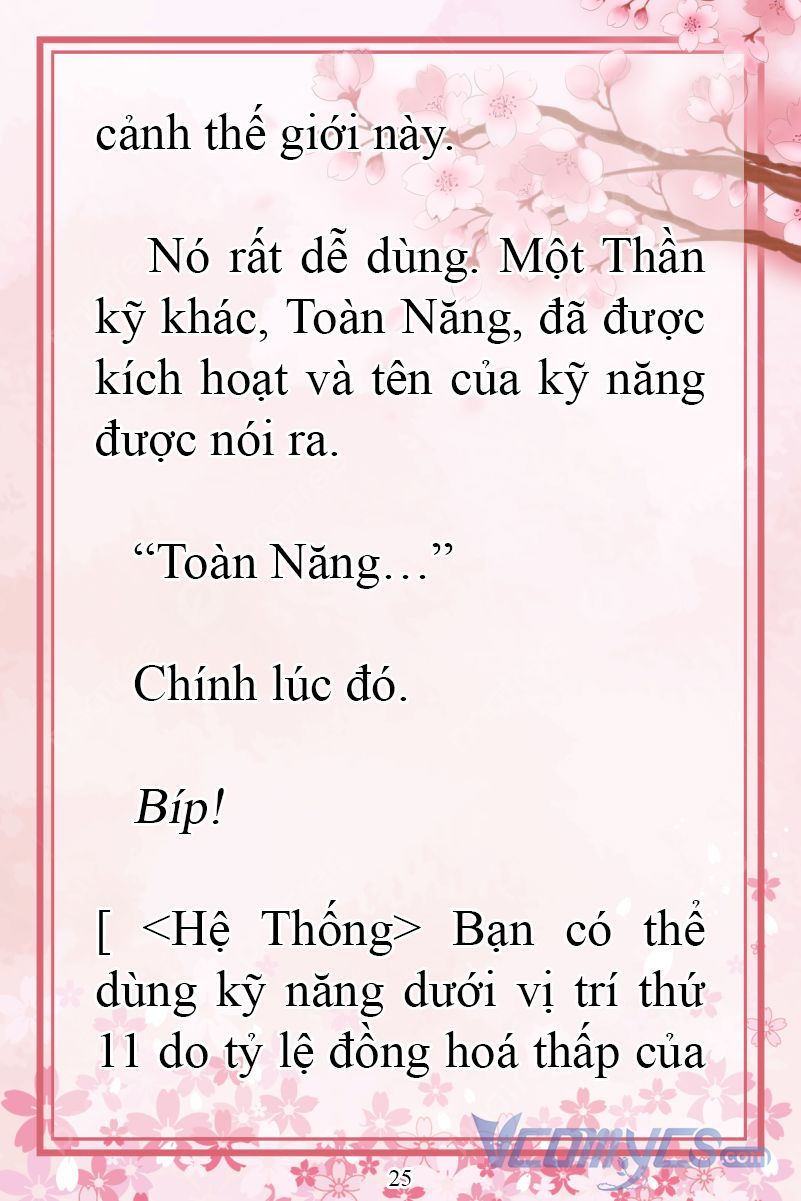 [Novel] Đặc Quyền Của Người Chuyển Sinh Chapter 12 - Trang 25