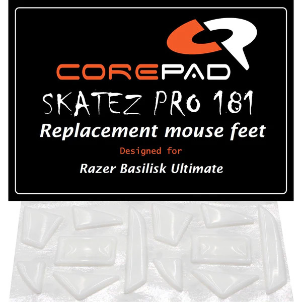 2 Bộ Feet chuột PTFE Corepad Skatez PRO Razer Basilisk Ultimate - Hàng Chính Hãng