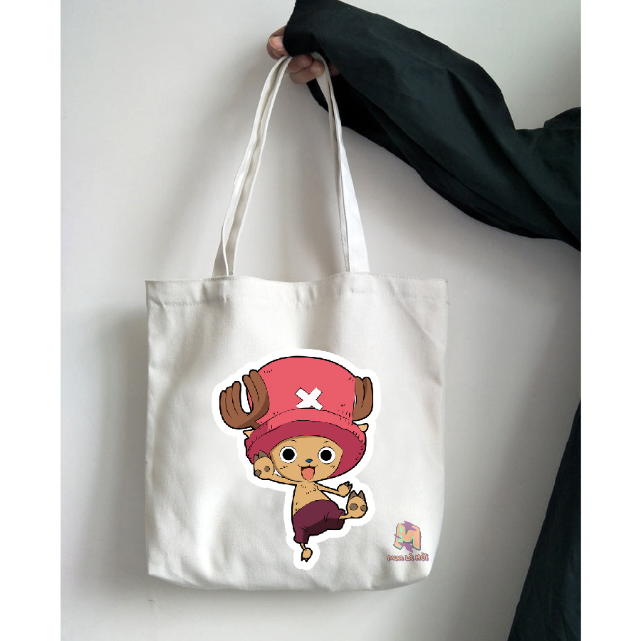 Túi Tote in hình chủ đề One Piece