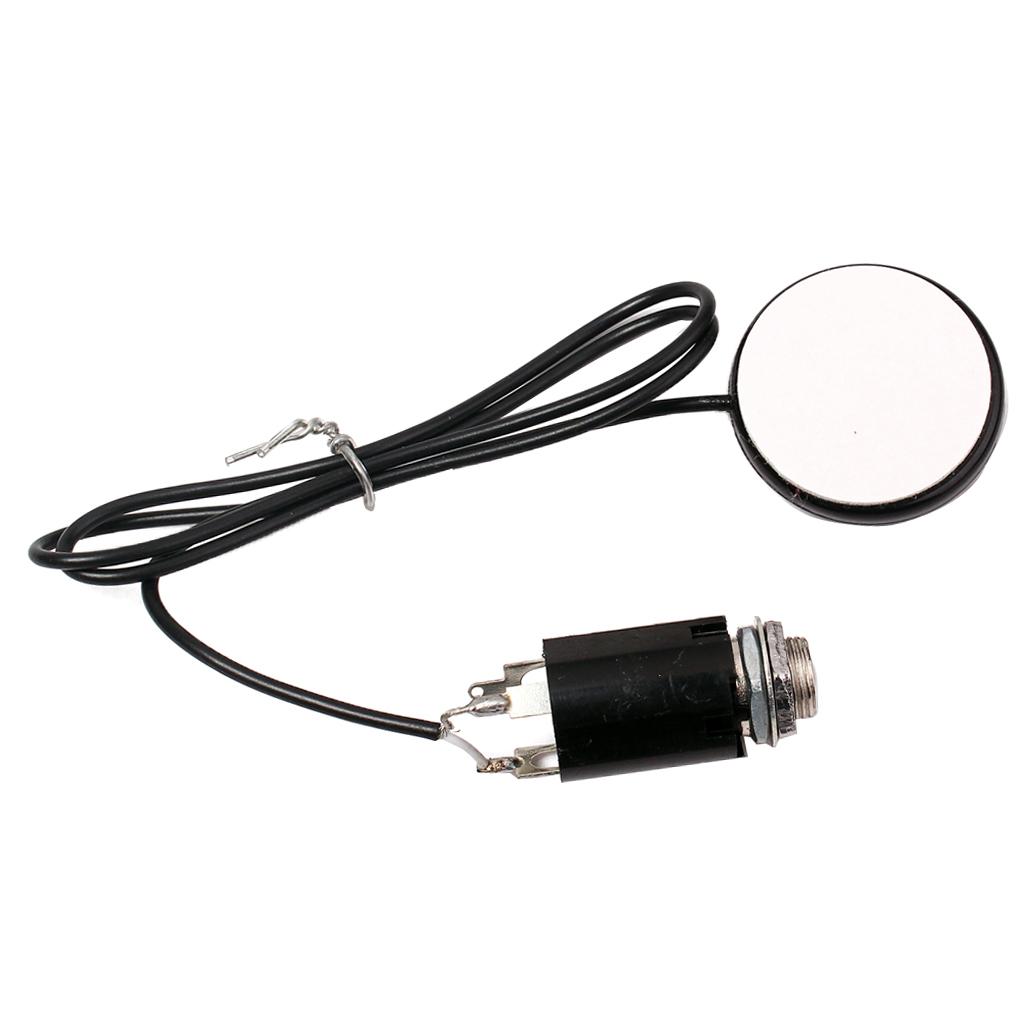 Universal 6.35mm Transducer Guitar Pickup Adhesive
