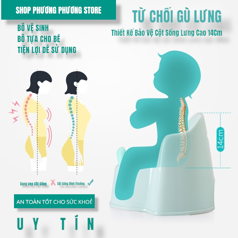Bô đi vệ sinh cao cấp cho bé