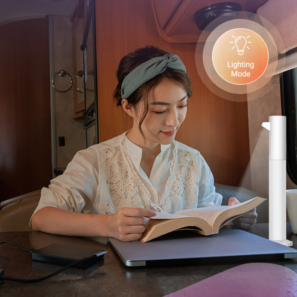 Đèn Led Để Bàn Xiaomi Youpin Yeelight RGB Esports Bảo Vệ Mắt Có Thể Sạc Lại