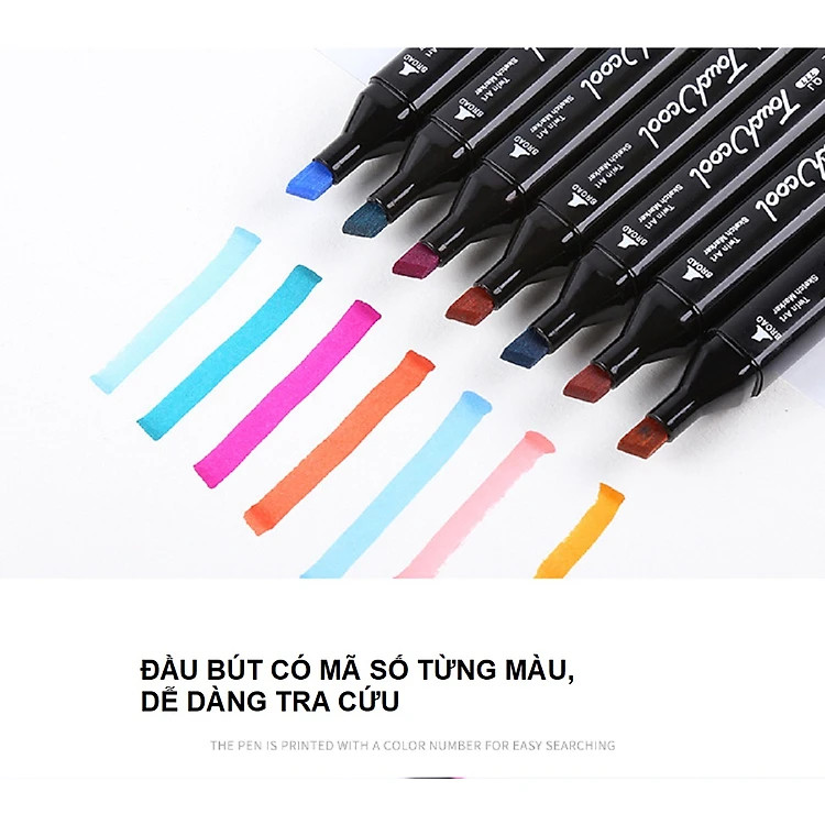 Bộ Bút 30 Màu Touch Chuyên Nghiệp - Hàng chính hãng