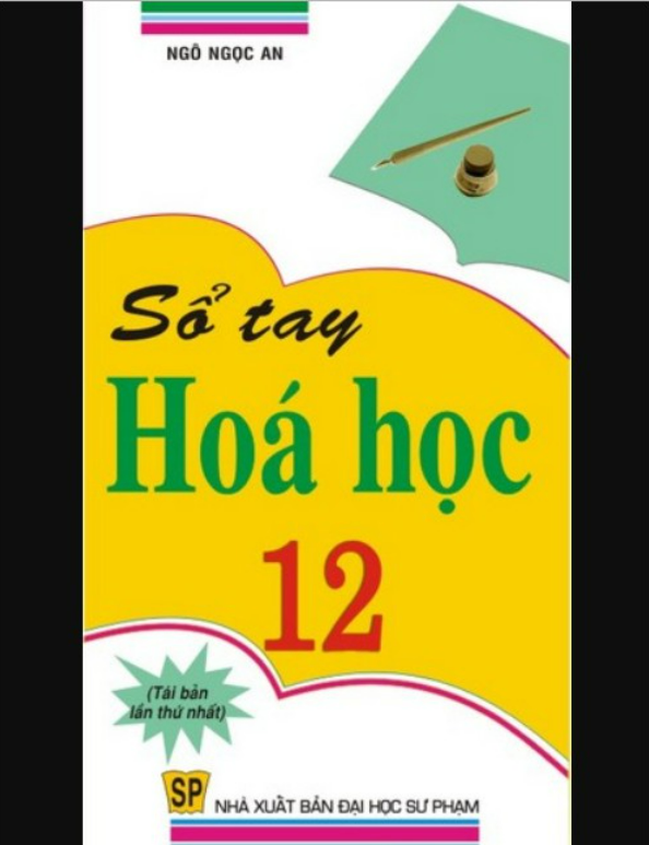 Sách Sổ tay hóa học 12