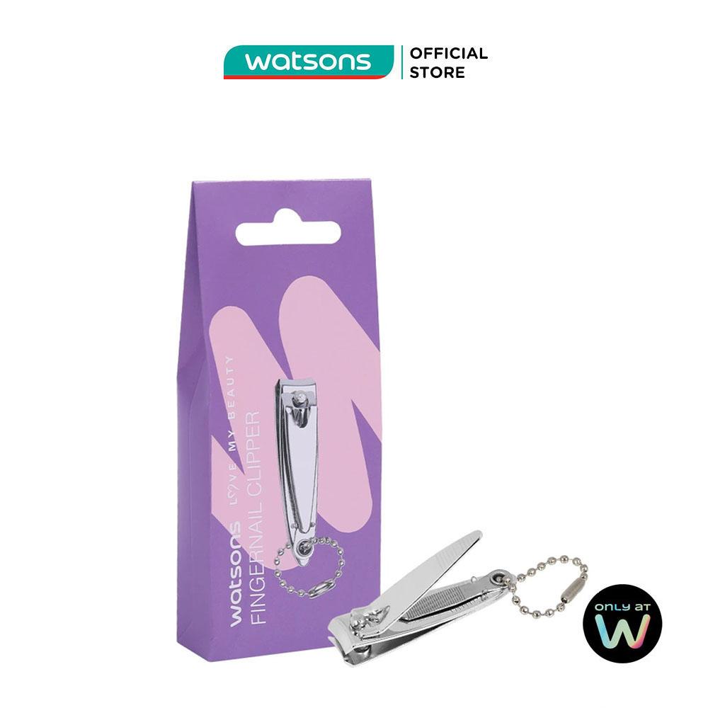 Bấm Móng Tay Watsons Thép Không Gỉ Lưỡi Cong Loại Nhỏ 1 Cái