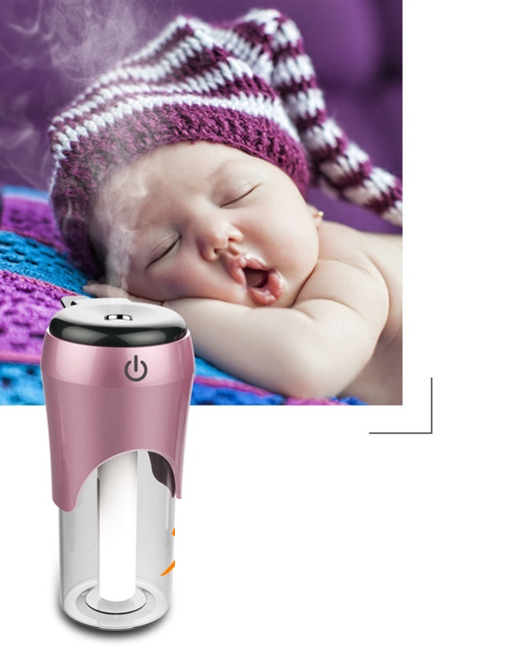 Máy phun sương tạo độ ẩm kẹp khe gió trên ô tô