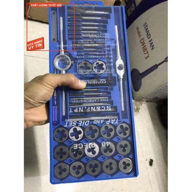 Bộ taro ren 40 chi tiết cả hộp