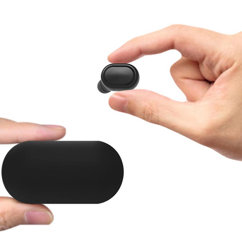 2Pcs Bluetooth 5.0 Headphones In-Ear Built in Mic Headset Premium Sound