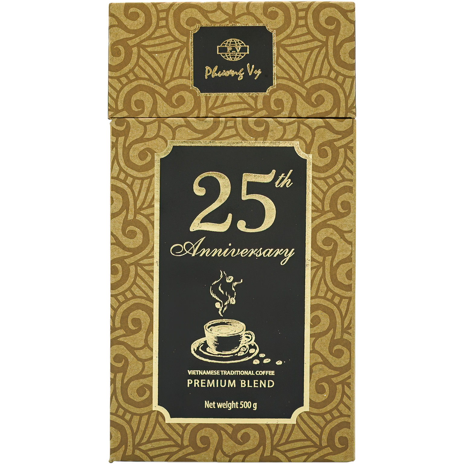 Cà phê PV 25th Anniversary 500g - Cà Phê Đặc Biệt - Cà Phê Pha Phin - Phương Vy Coffee