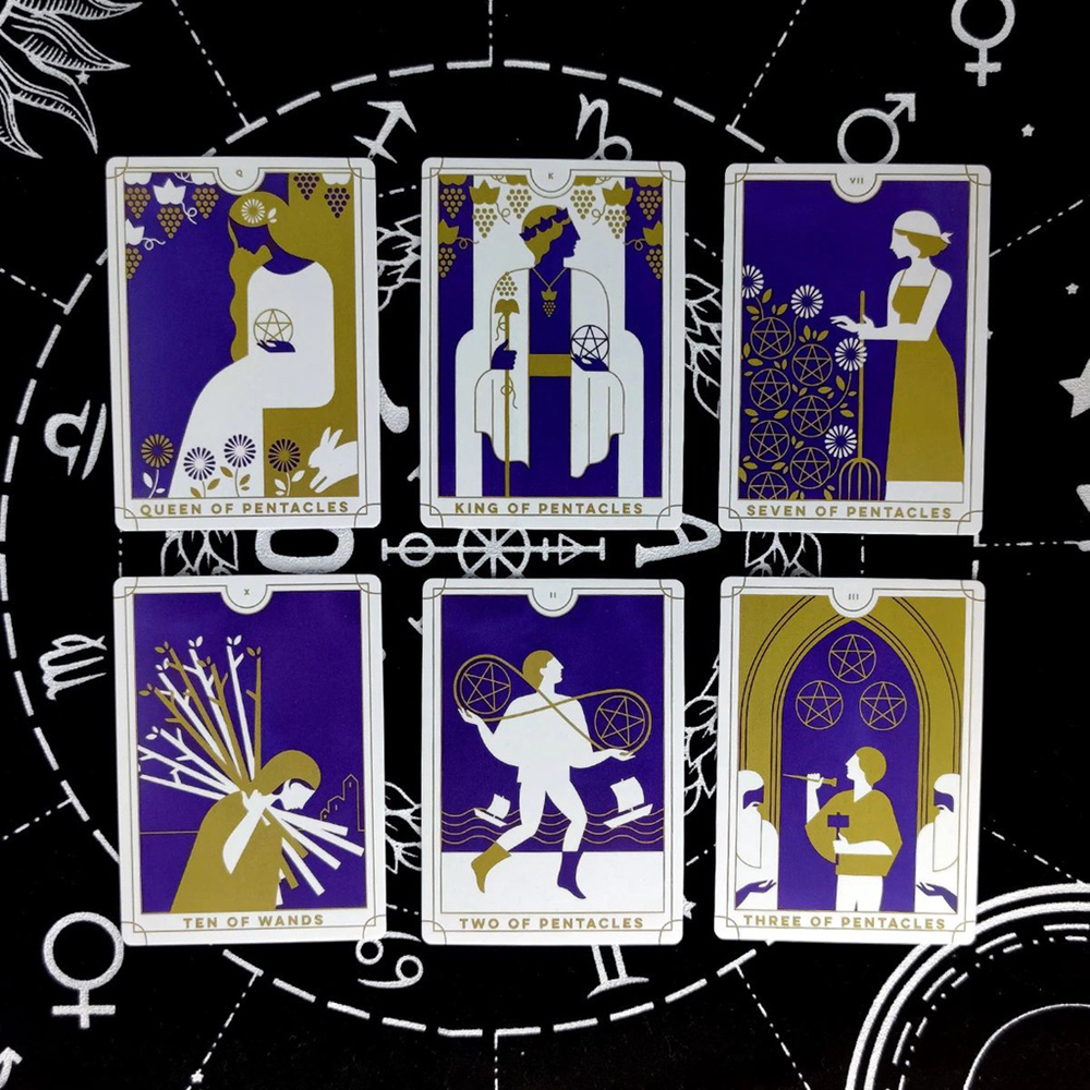 Bộ Bài Everyday Tarot 78 Lá Bài Tặng Đá Thanh Tẩy