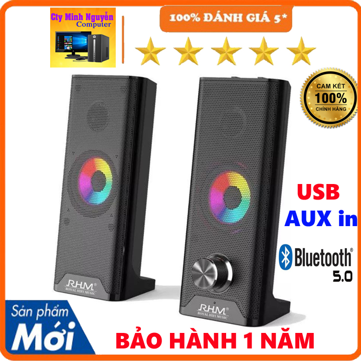 Loa máy tính 2.1 có bluetooth RHM-RM116BT - Hàng chính hãng