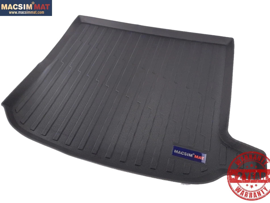 Thảm lót cốp xe ô tô Mercedes GLC COUPE C253 2017- 2021 đến nay nhãn hiệu Macsim chất liệu TPV cao cấp màu đen