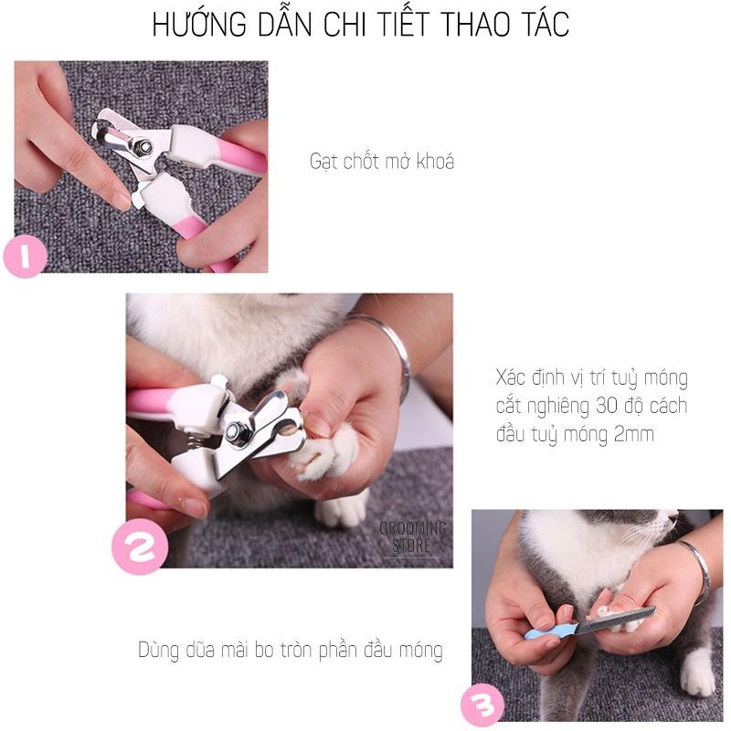 KÌM CẮT MÓNG CHÓ MÈO - KỀM CẮT MÓNG CHO THÚ CƯNG - Loại 1 kềm chắc chắn và sắc bén