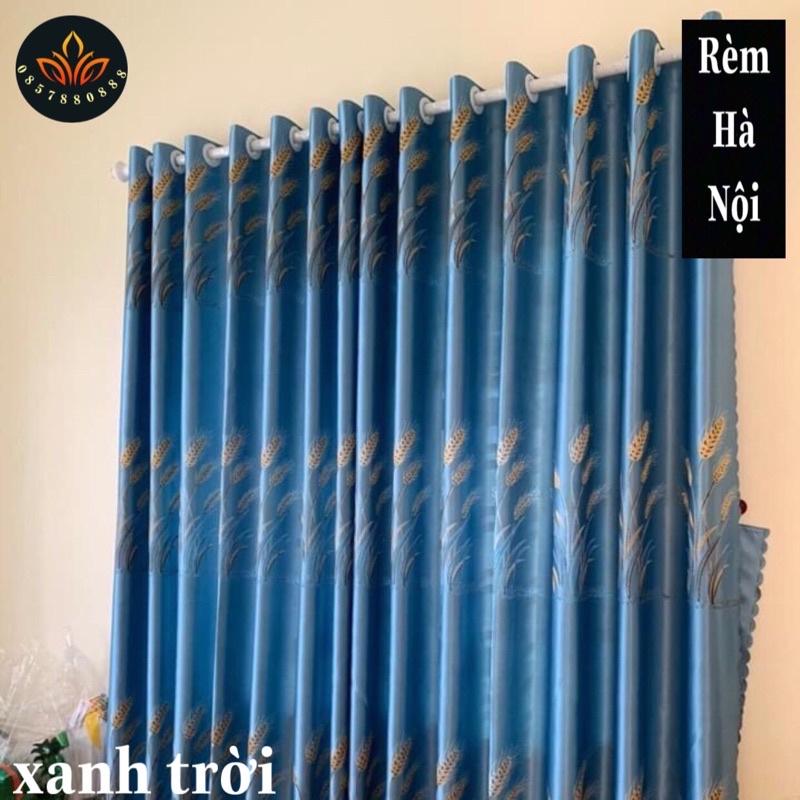 Rèm vải gấm 3d , rèm cửa hoa văn dày