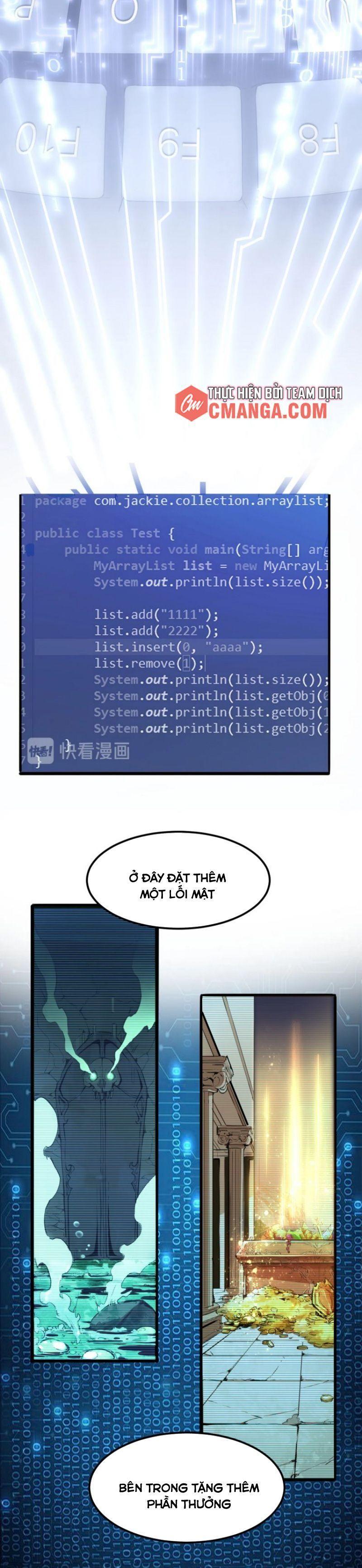 tôi dựa vào bug làm ông nội người ta chapter 1.1 4