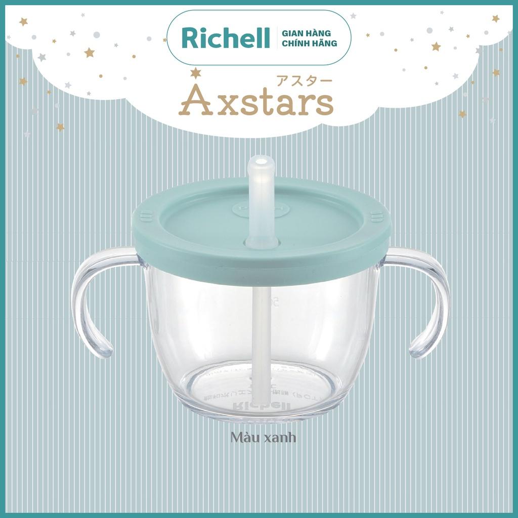 Cốc tập uống 3 giai đoạn AXSTARS Richell Nhật Bản chống sặc cho bé từ 6 tháng | Baby