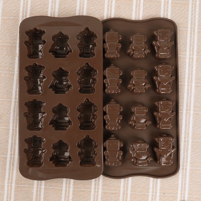 Khuôn Silicon Làm Chocolate Làm Thạch Làm Bánh Dễ Thương