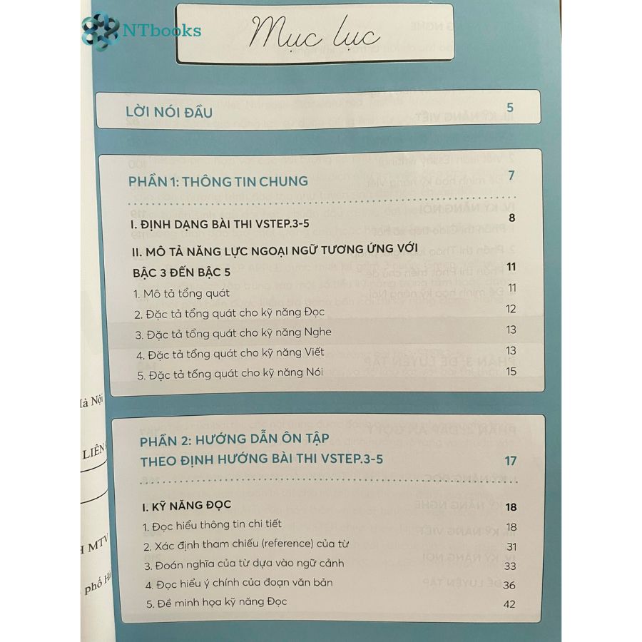 Sách Tài liệu ôn thi VSTEP.3-5