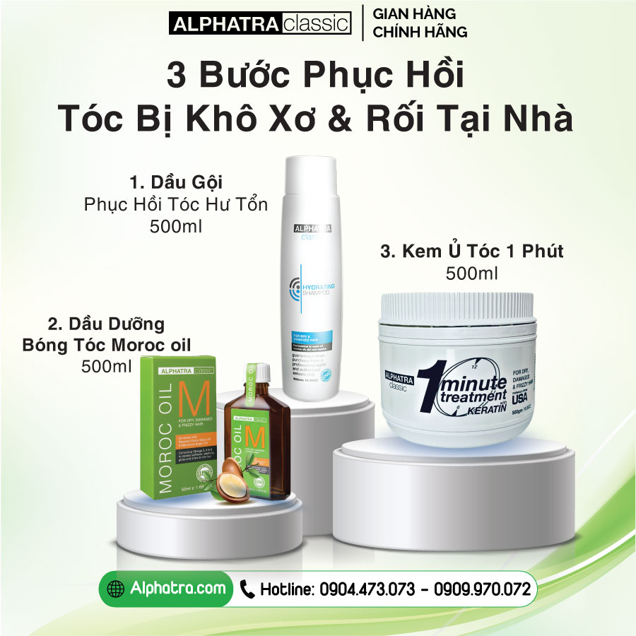 Cải thiện tóc yếu, khô và tổn thương với Kem Ủ Phục Hồi Tóc Chỉ Trong 1 Phút - 1 Minute Treatment Honey 1500ml