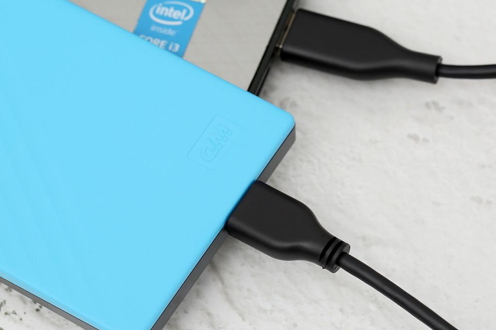 Ổ cứng HDD 1TB WD My Passport G0010BBL Xanh Dương - Hàng chính hãng