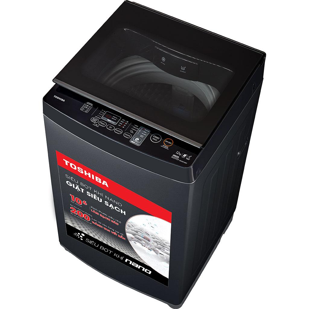 Máy giặt Toshiba Inverter 12 kg AW-DUK1300KV(MK) - Hàng chính hãng