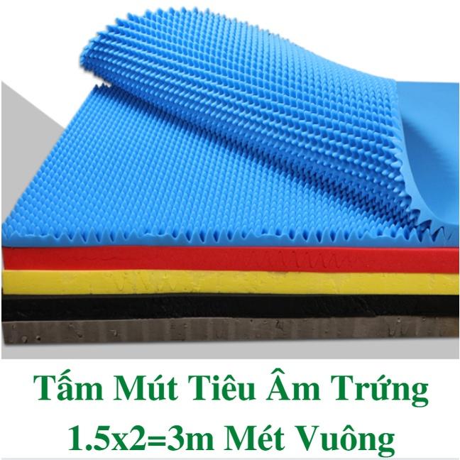 Tấm Mút Tiêu Âm Trứng 1.5x2=3m Mét Vuông