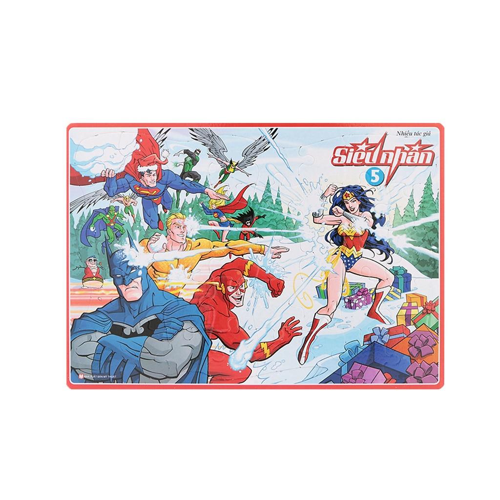 Ghép hình Siêu nhân 5 - Bàn Quyền