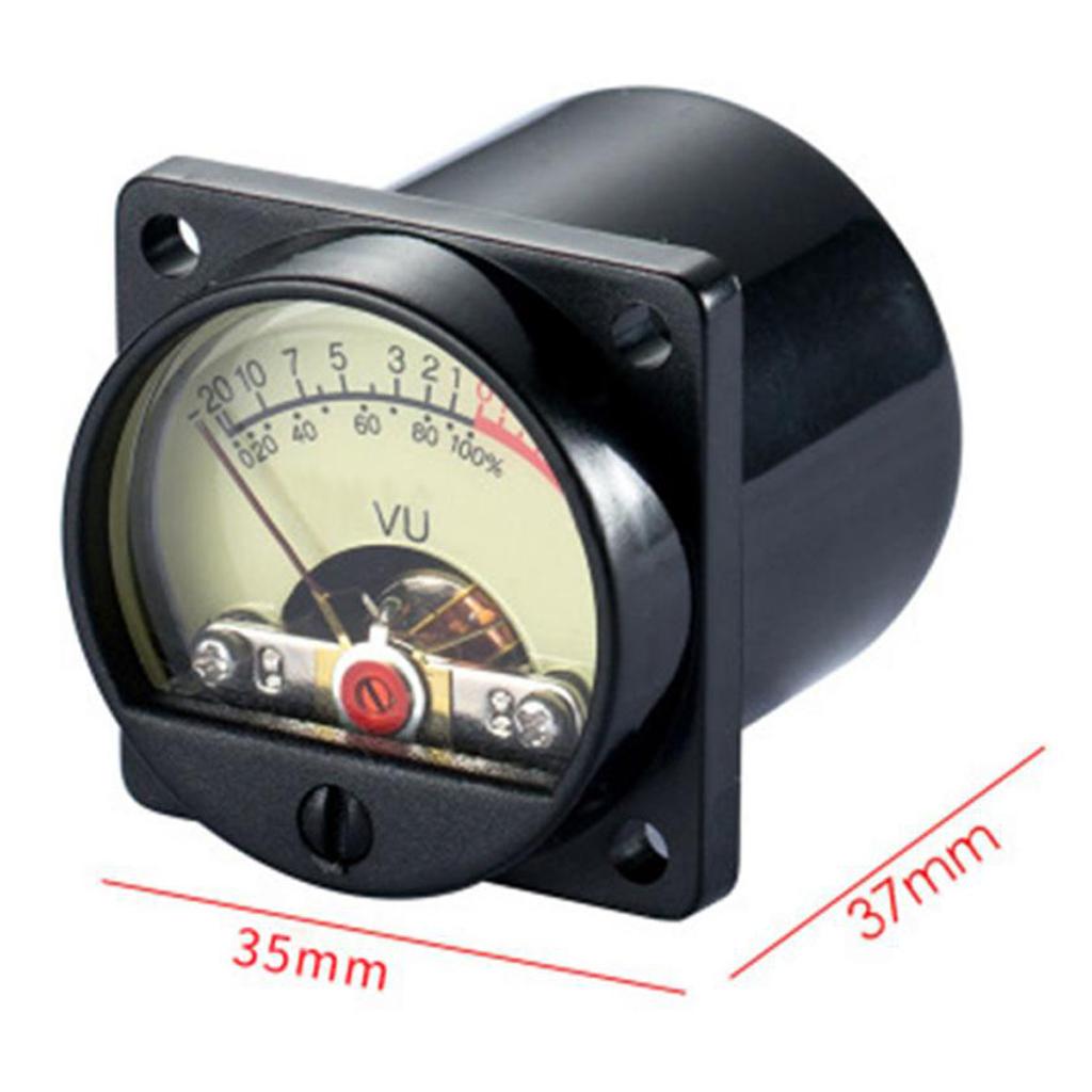 Độ Chính Xác Cao Vũ Amperemeter Bảng Đồng Hồ-Analog Đồng Hồ Đo-DB Công Suất Xả Phẳng Mét Với Đèn Nền