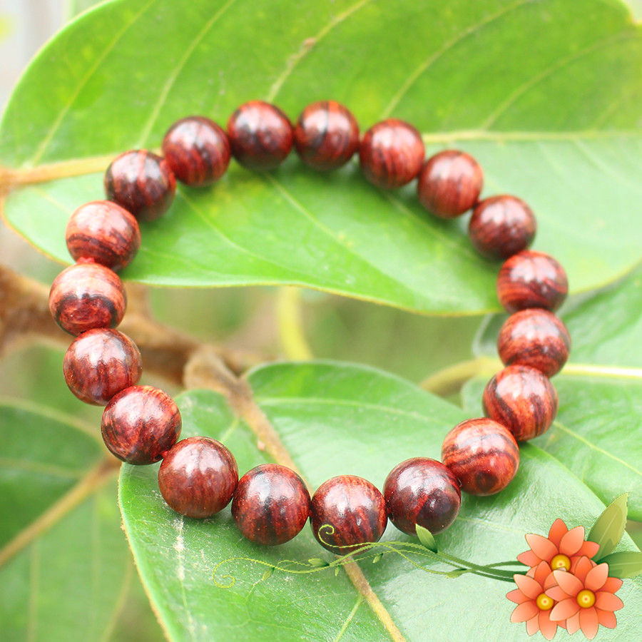 Vòng tay phong thủy Gỗ Sưa Cao Cấp _10 ly