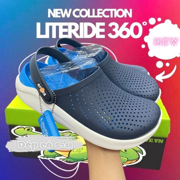 Dép sục cross literidet nam nữ êm mềm nam nữ hàng xuất xịn, mẫu mới, full box