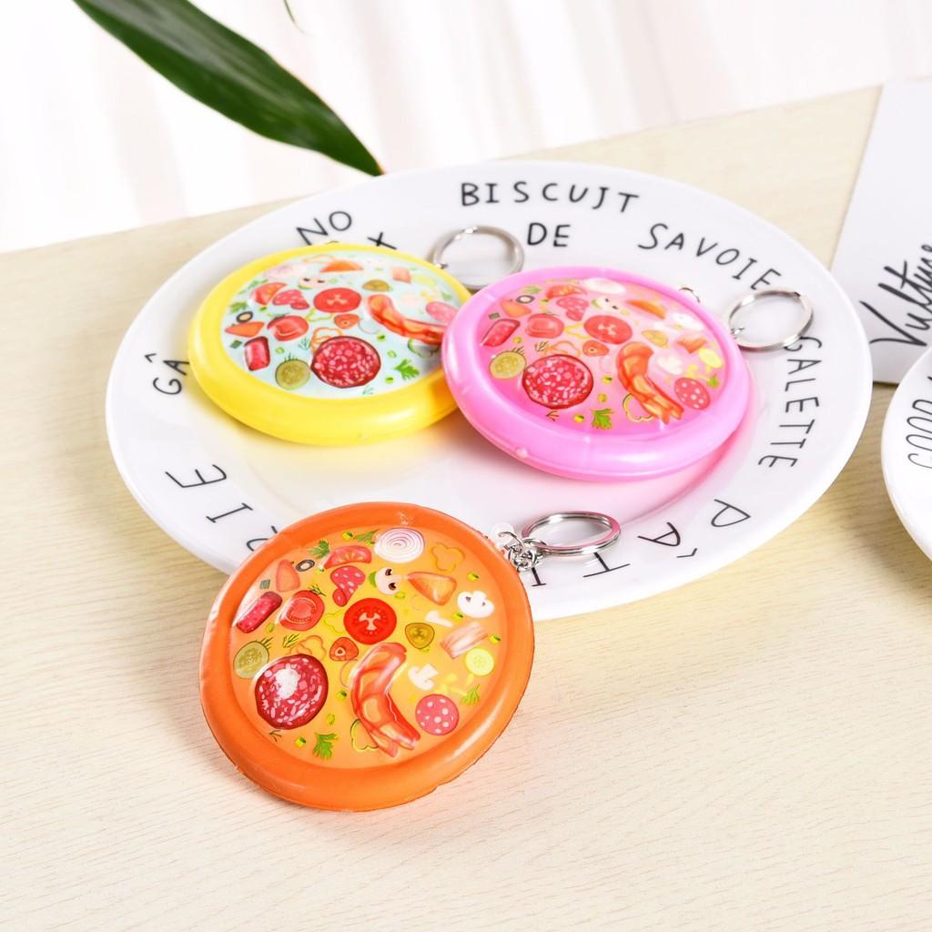 SQUISHY MÓC KHÓA BÁNH PIZATRON