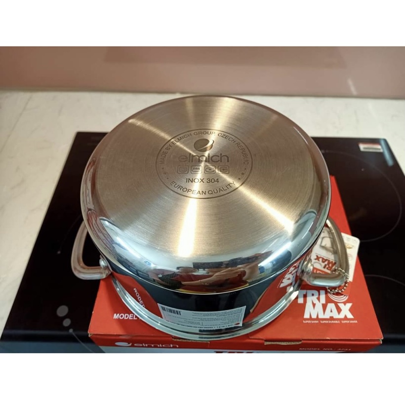 Nồi inox 3 lớp đáy liền elmich TRI-MAX 16CM 2353731