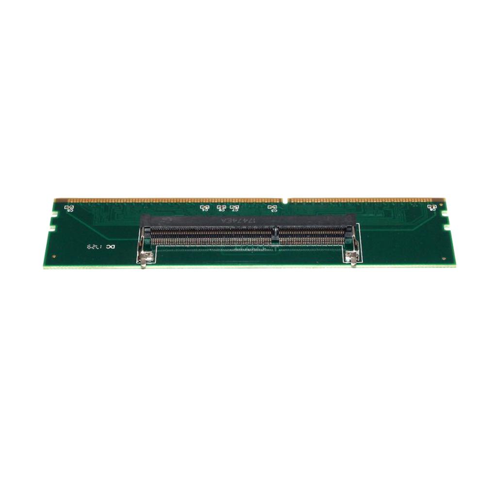 DDR3 Laptop To Desktop DIMM RAM Adapter Connector, 204 Pin To 240 Pin Card
