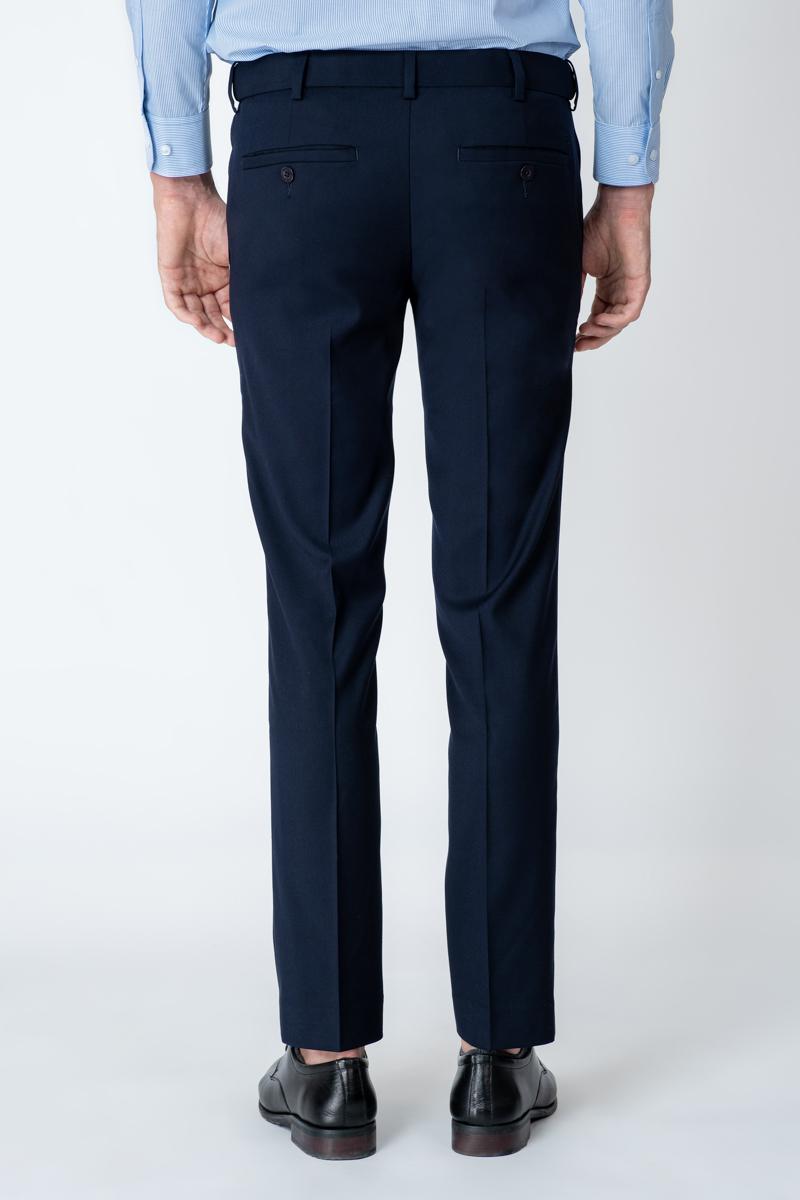 Quần Tây Nam Lưng Thông Minh Form Slim Fit DP23ES04C-EP - NAVY