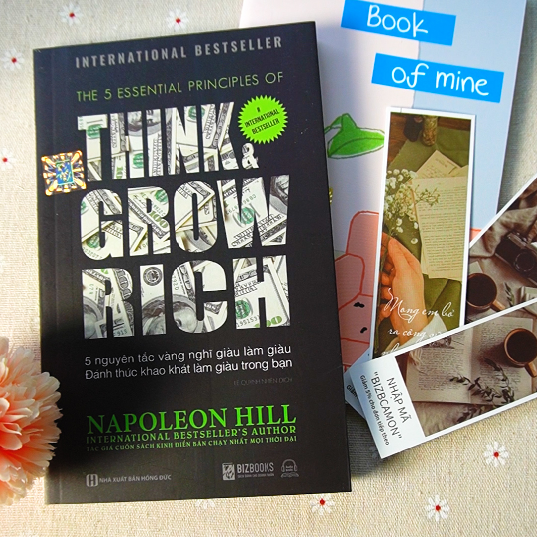5 nguyên tắc vàng nghĩ giàu làm giàu - Đánh thức khao khát làm giàu trong bạn_ think grow rich _ sách_ Sách hay mỗi ngày