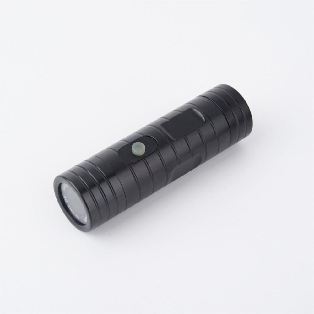 MC30 FHD 1080p Máy ảnh hành động thể thao không thấm nước mini DV2000 Hình dạng đèn pin DV cho máy quay xe đạp ngoài trời DVR